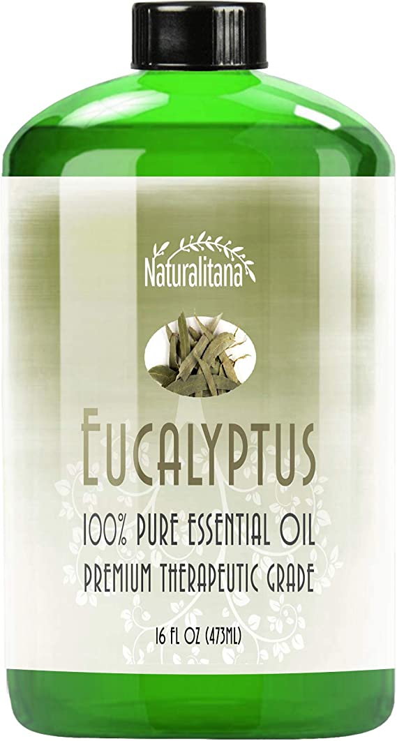 Best Eucalyptus Essential Oil (16oz Bulk Eucalyptus Oil) Aromatherapy Eucalyptus Essential Oil for Diffuser, Soap, Bath Bombs, Candles, and More!.