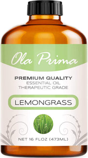 Ola Prima Oils 16oz - Lemongrass Essential Oil - 16 Fluid Ounces