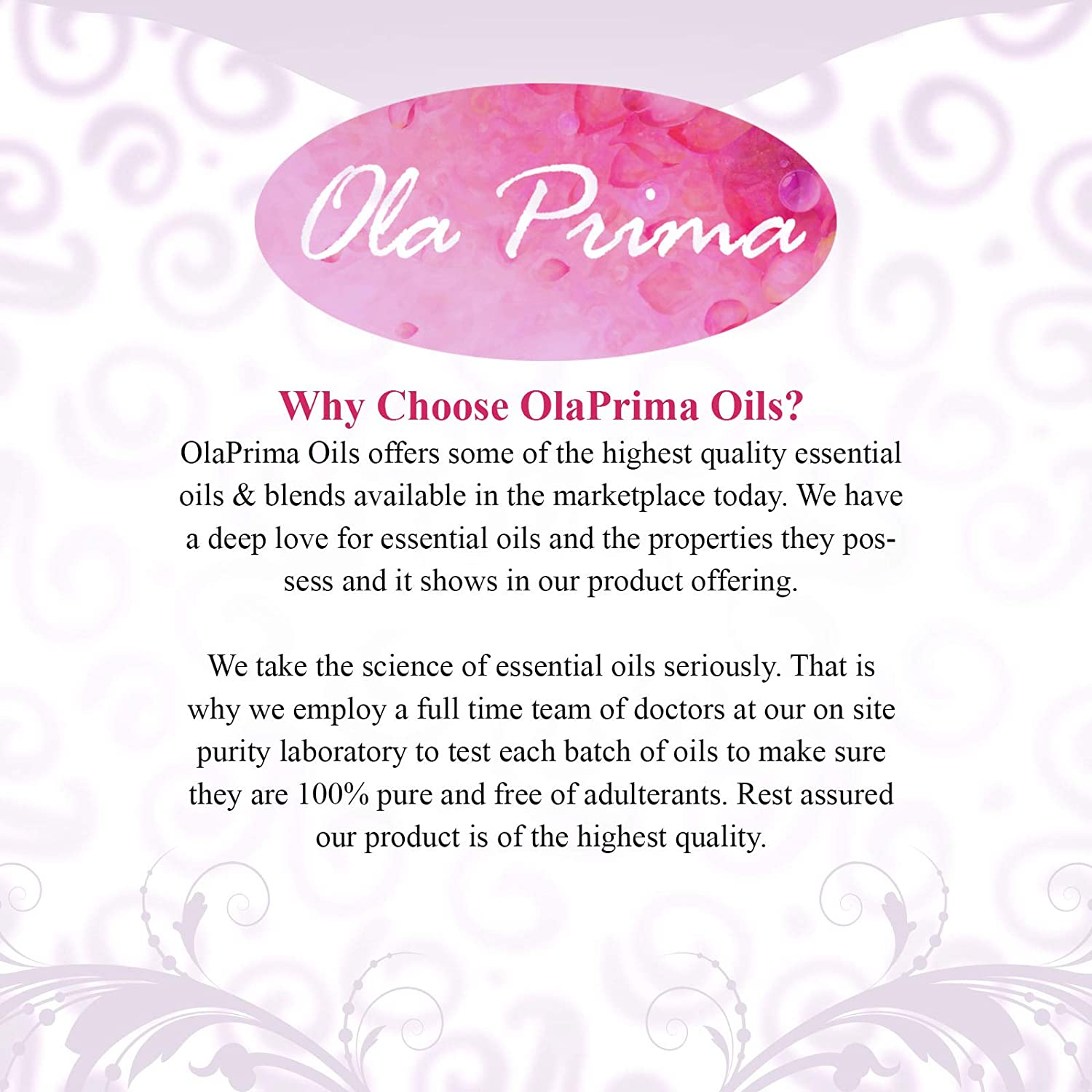 Ola Prima Oils 16oz - Lemon Essential Oil - 16 Fluid Ounces