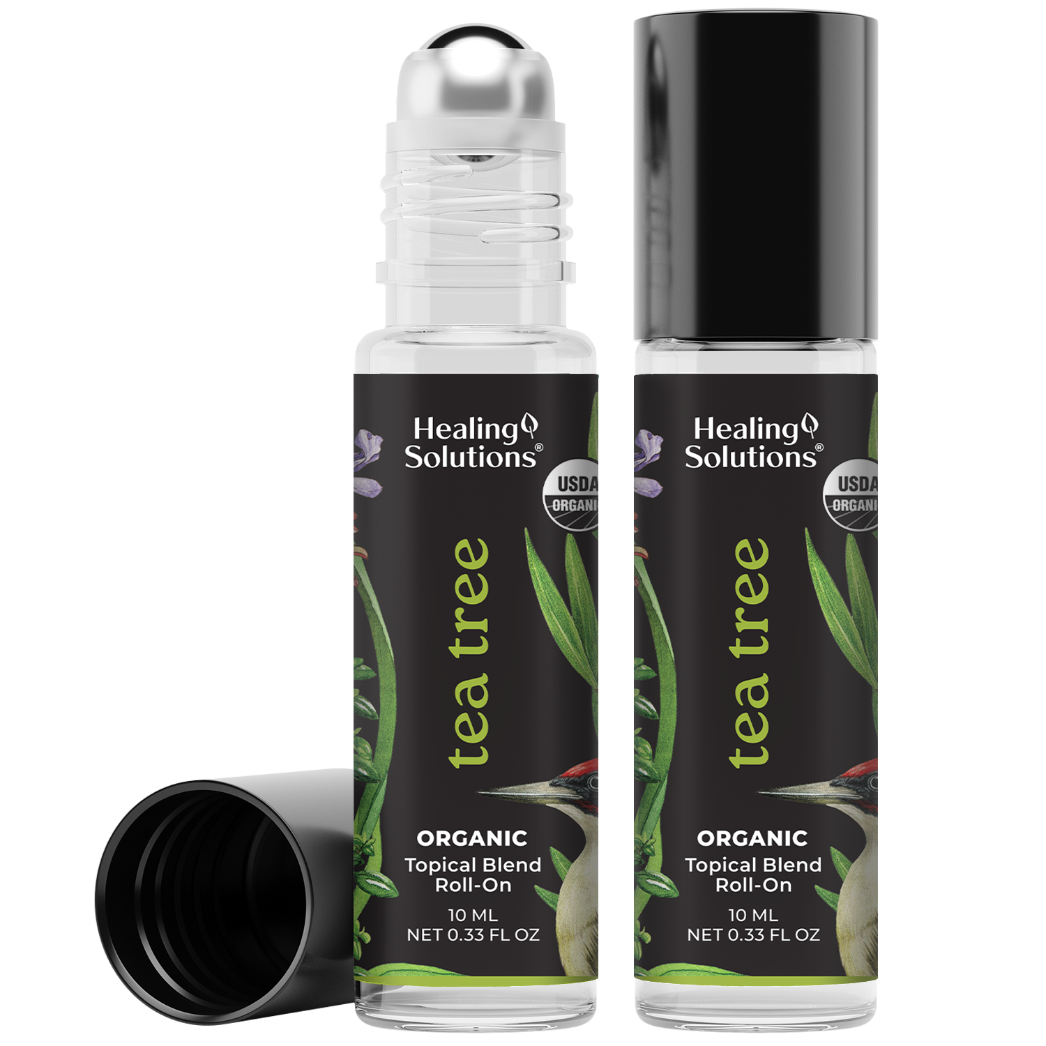 Organic Tea Tree Essential Oil Roll On (2 PACK)