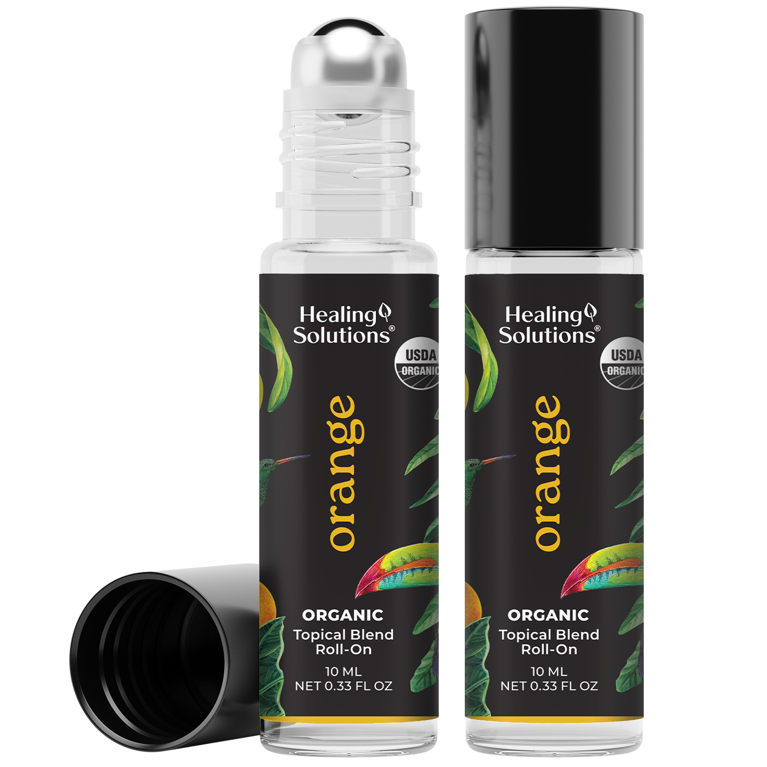 Organic Sweet Orange Essential Oil Roll On (2 PACK)