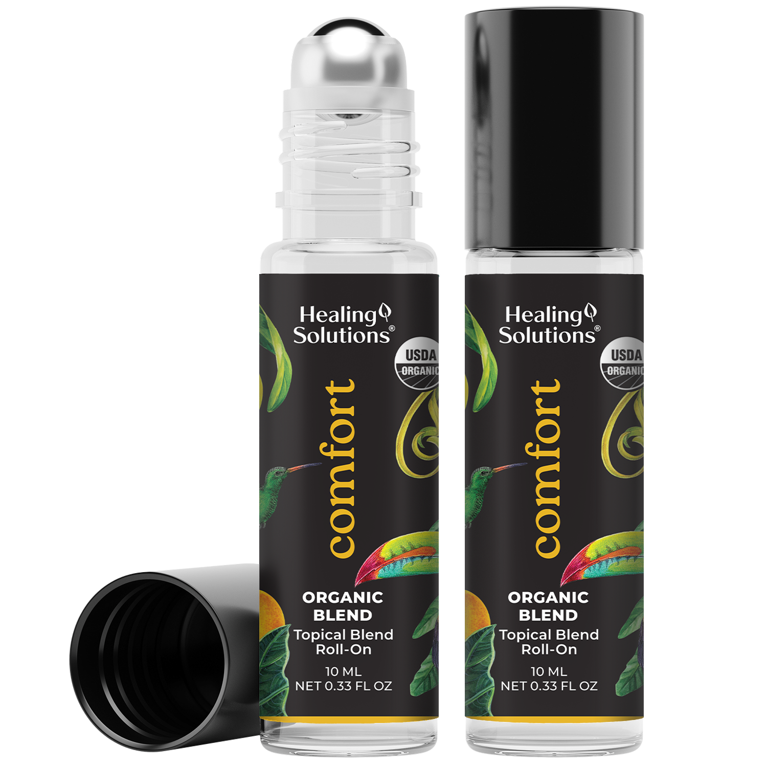 Organic Stress Relief Blend Essential Oil Roll On (2 PACK)
