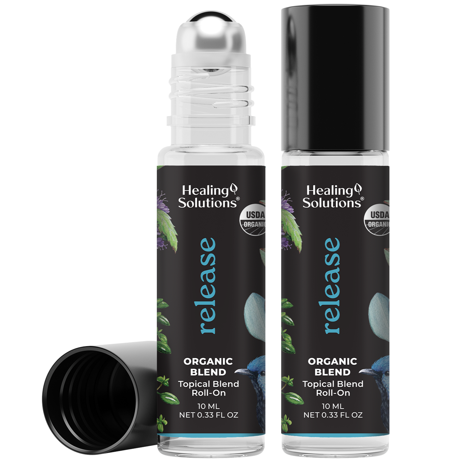 Organic Head Relief Blend Essential Oil Roll On (2 PACK)