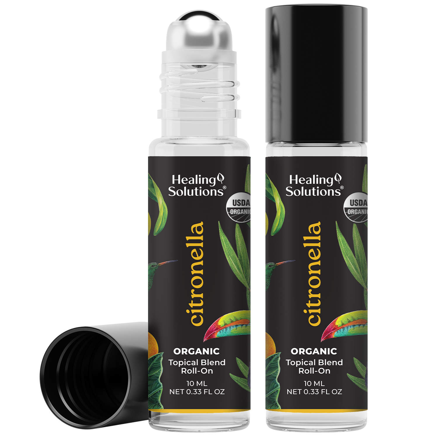 Organic Citronella Essential Oil Roll On (2 PACK)