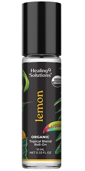 Organic Lemon Essential Oil Roll On (2 PACK)