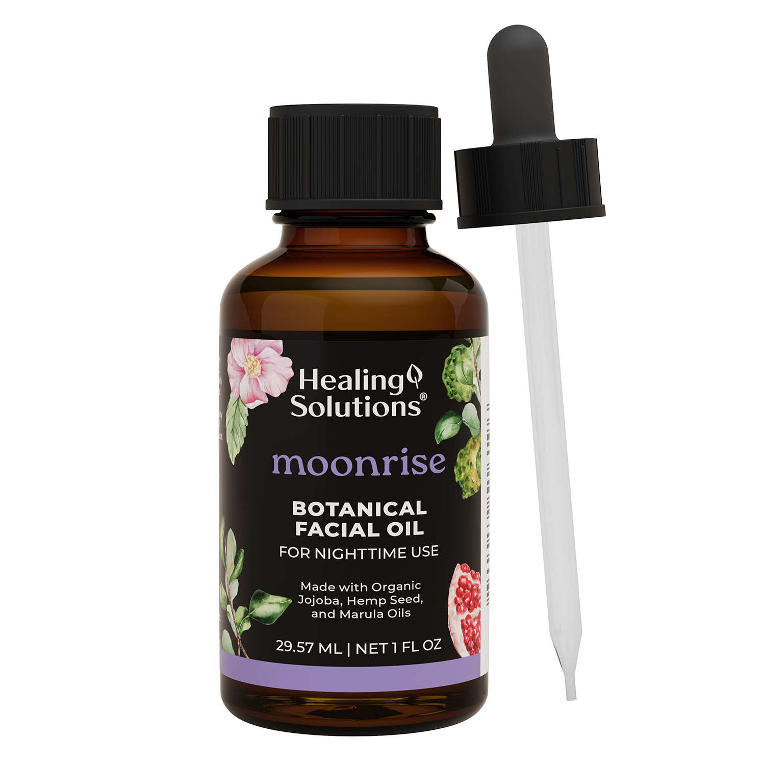 Facial Oil - Moonrise Night Oil - 1oz – Healing Solutions