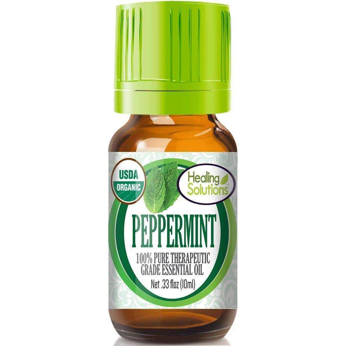 Organic Peppermint Essential Oil-Healing Solutions | Essential Oils
