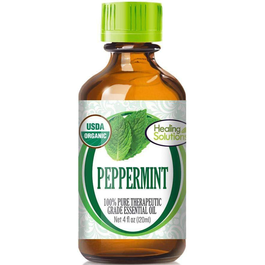 Organic Peppermint Essential Oil-Healing Solutions | Essential Oils