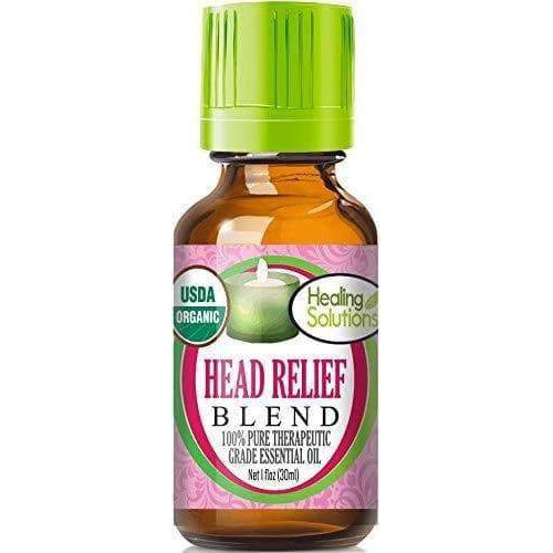 Organic Head Relief Blend Essential Oil-Healing Solutions | Essential Oils