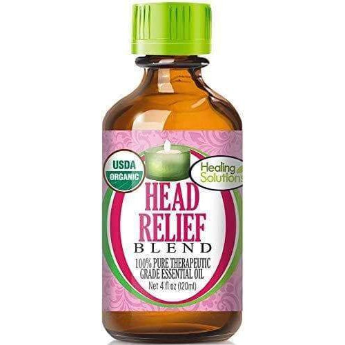 Organic Head Relief Blend Essential Oil-Healing Solutions | Essential Oils