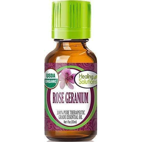 Organic Rose Geranium Essential Oil-Healing Solutions | Essential Oils