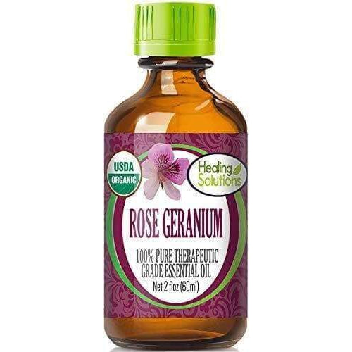 Organic Rose Geranium Essential Oil-Healing Solutions | Essential Oils
