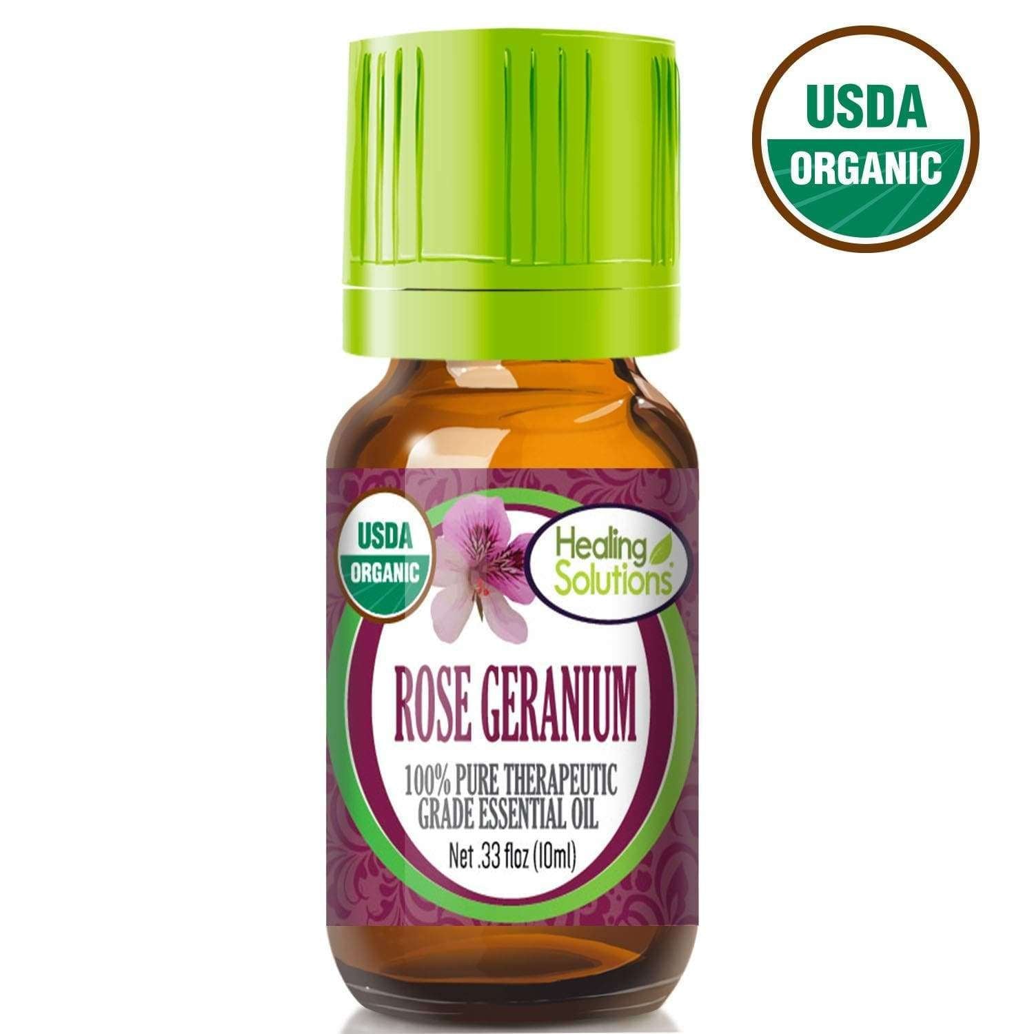 Organic Rose Geranium Essential Oil-Healing Solutions | Essential Oils