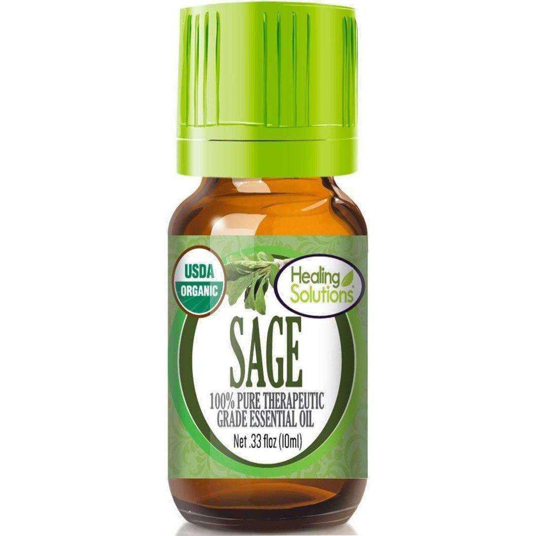 Organic Sage Essential Oil-Healing Solutions | Essential Oils