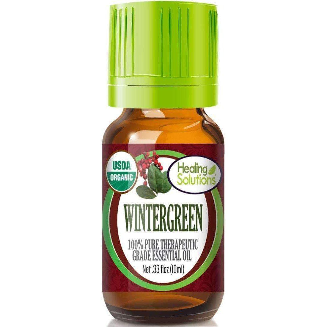 Organic Wintergreen Essential Oil-Healing Solutions | Essential Oils