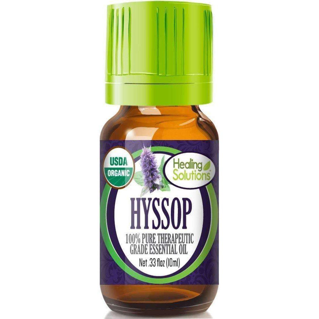 Organic Hyssop Essential Oil-Healing Solutions | Essential Oils