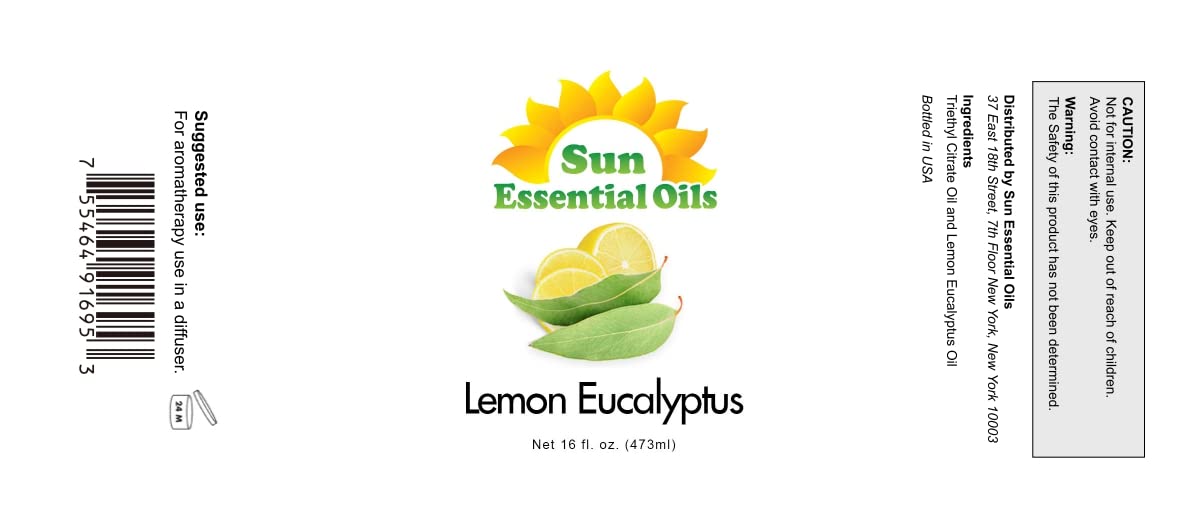Sun Essential Oils Lemon Eucalyptus 16oz