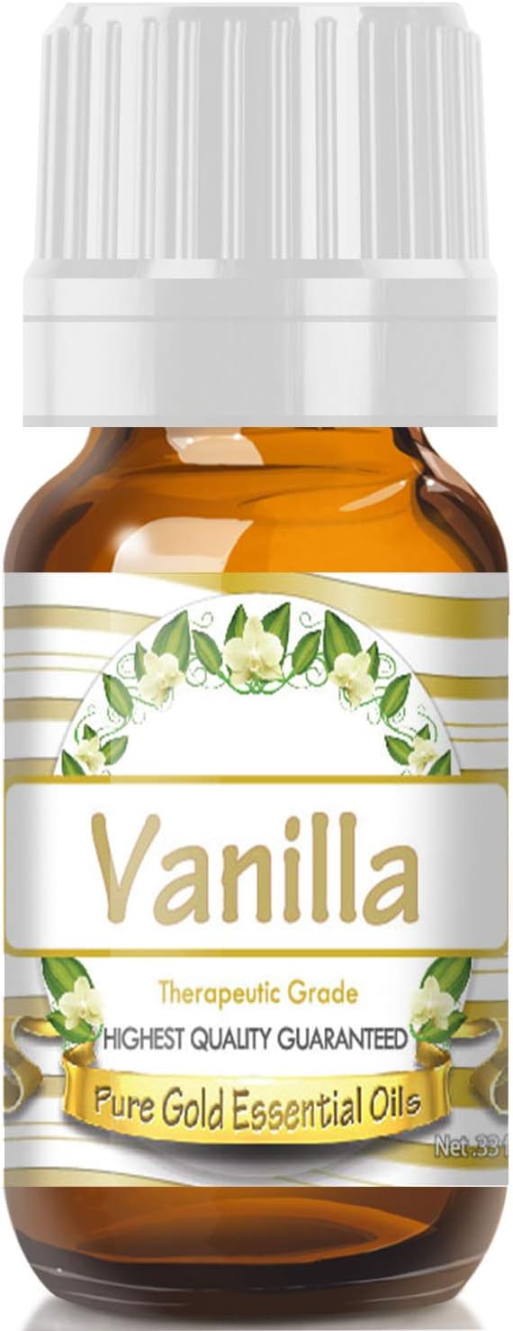 Pure Gold Essential Oils Vanilla 0.33oz