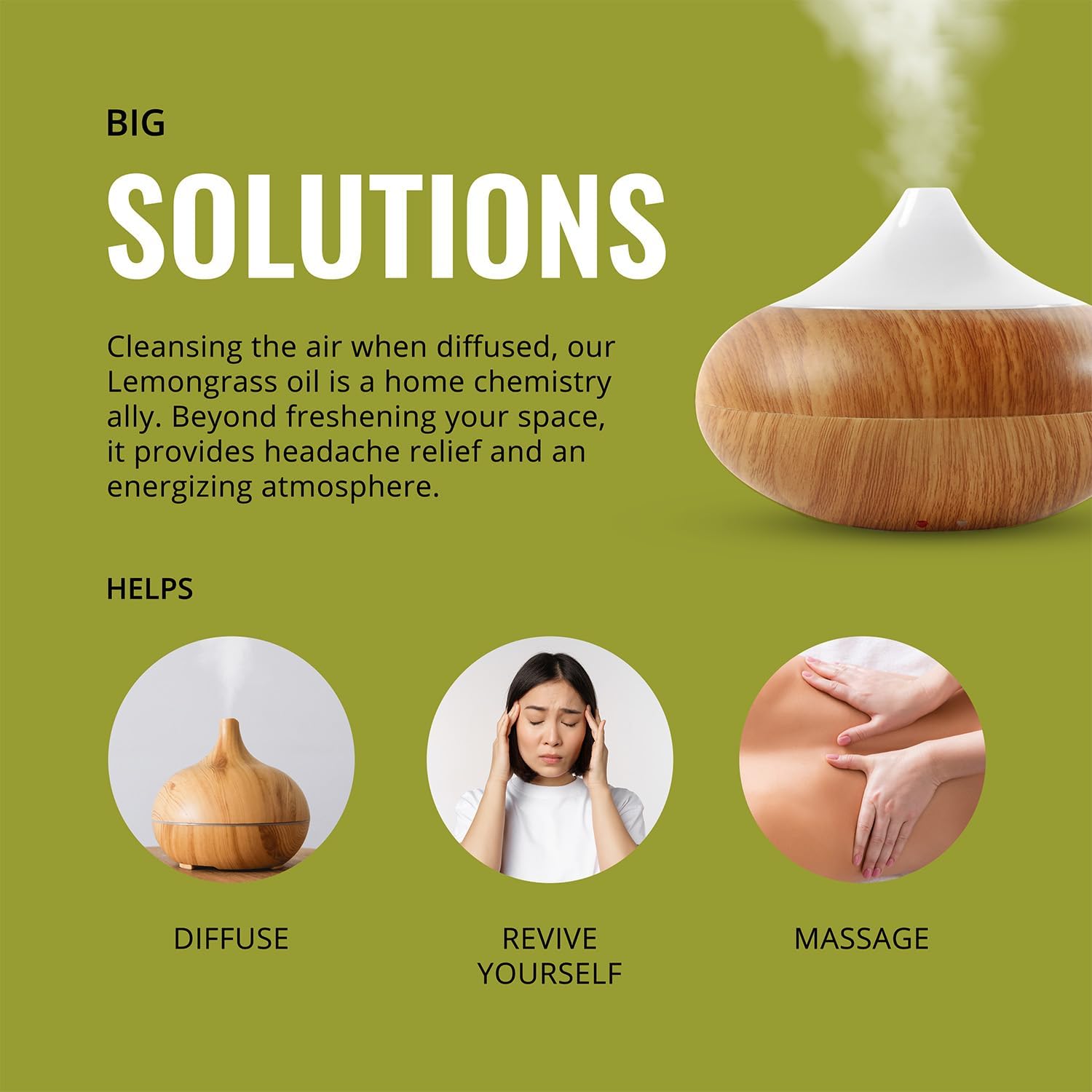 Lab Bulks Essential Oil Lemongrass 16oz