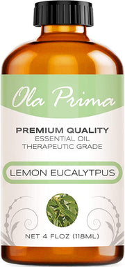 Ola Prima Oils 4oz - Lemon Eucalyptus Essential Oil - 4 Fluid Ounces