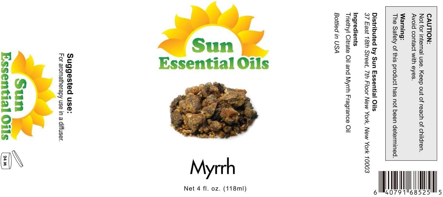 Sun Essential Oils Myhrr  4oz