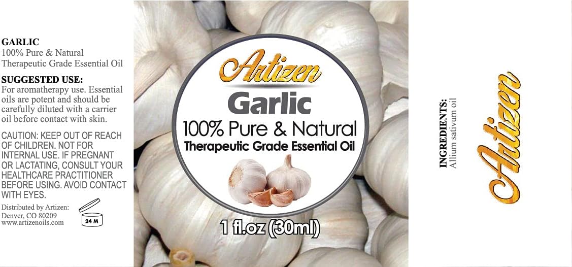 Artizen 30ml Oils - Garlic Essential Oil - 1 Fluid Ounce