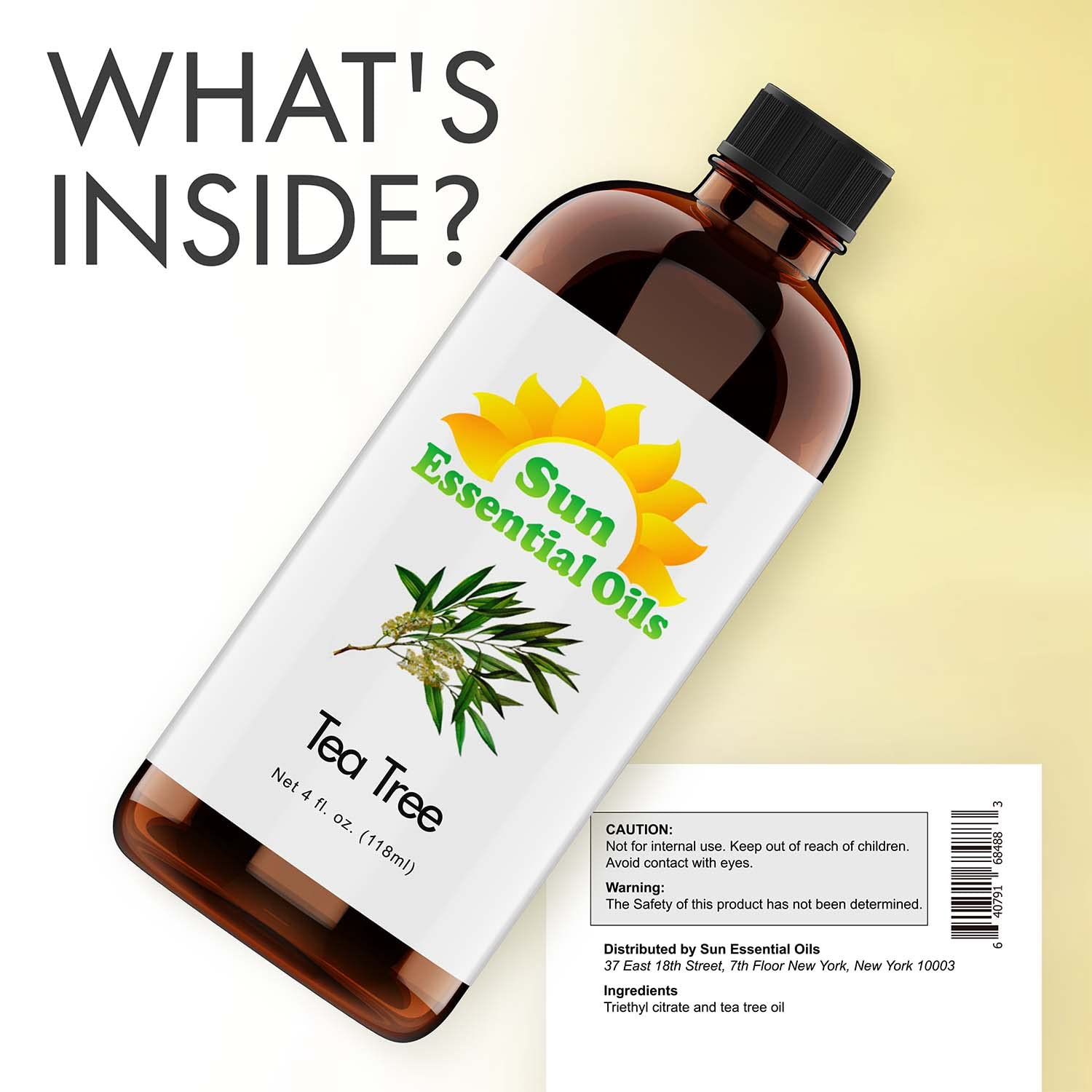 Sun Essential Oils Tea Tree 4oz