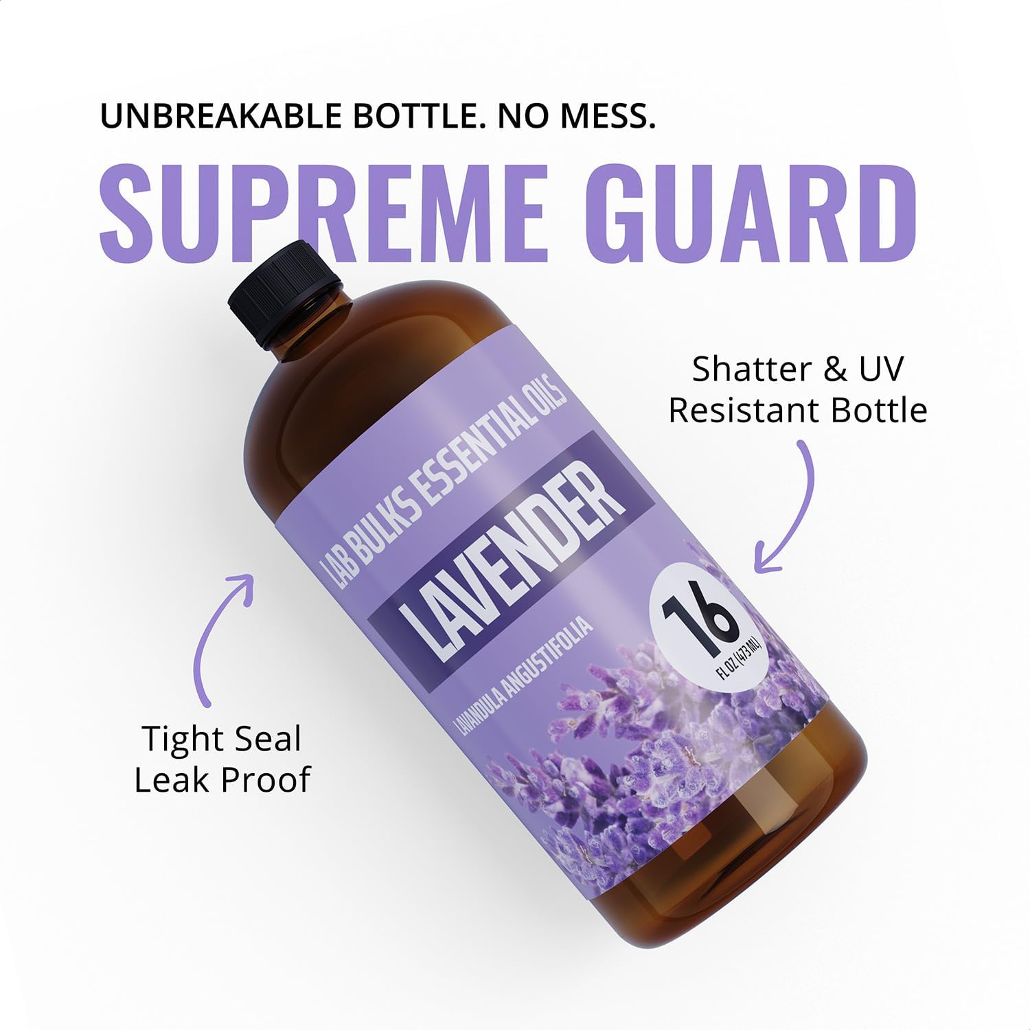 Lab Bulks Essential Oil Lavender 16oz