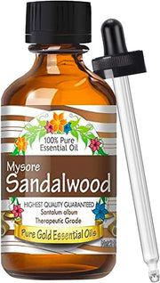 Pure Gold Essential Oils Mysore Sandalwood 2oz