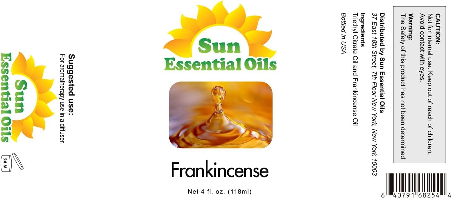 Sun Essential Oils Frankincense 4oz