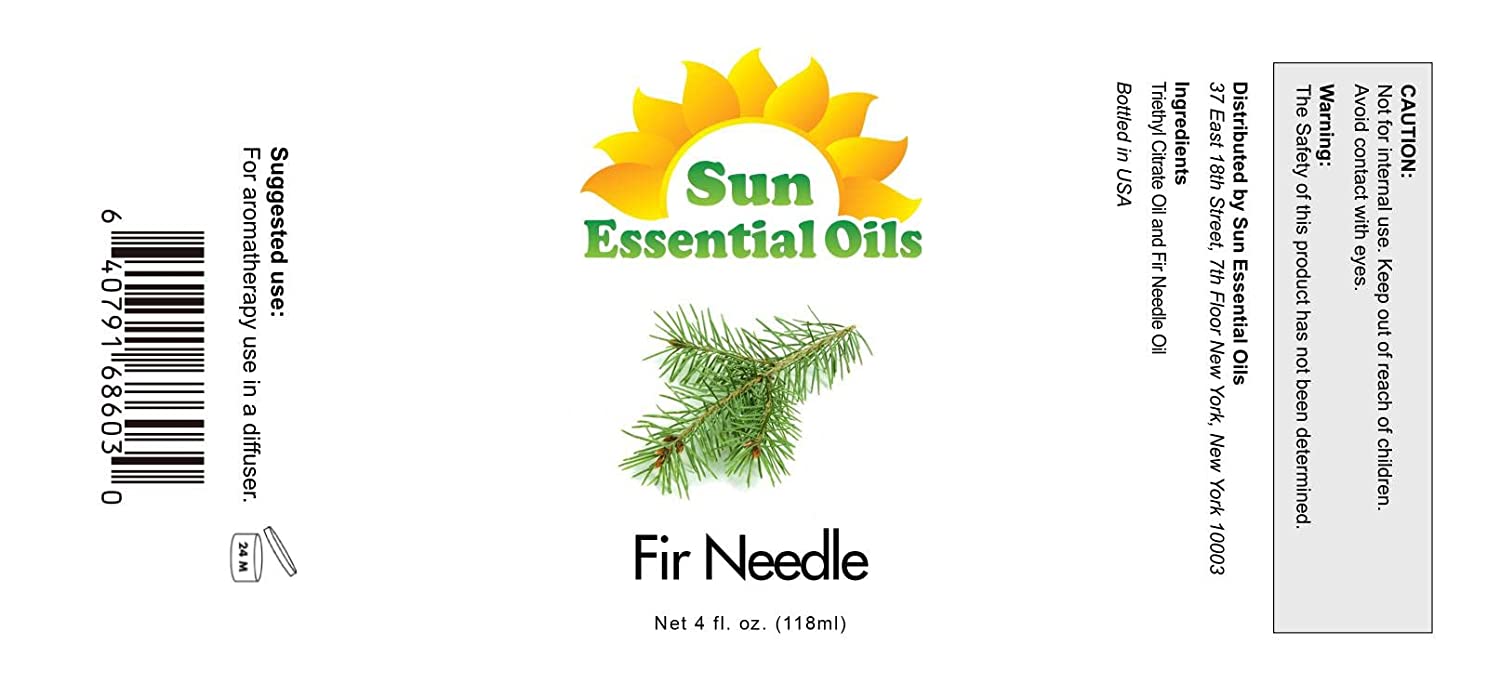Sun Essential Oils Fir Needle 4oz