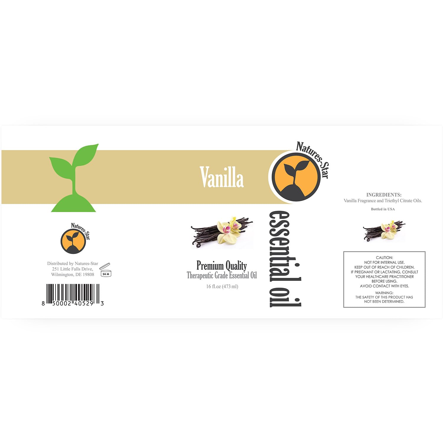 Natures-Star Vanilla 16oz