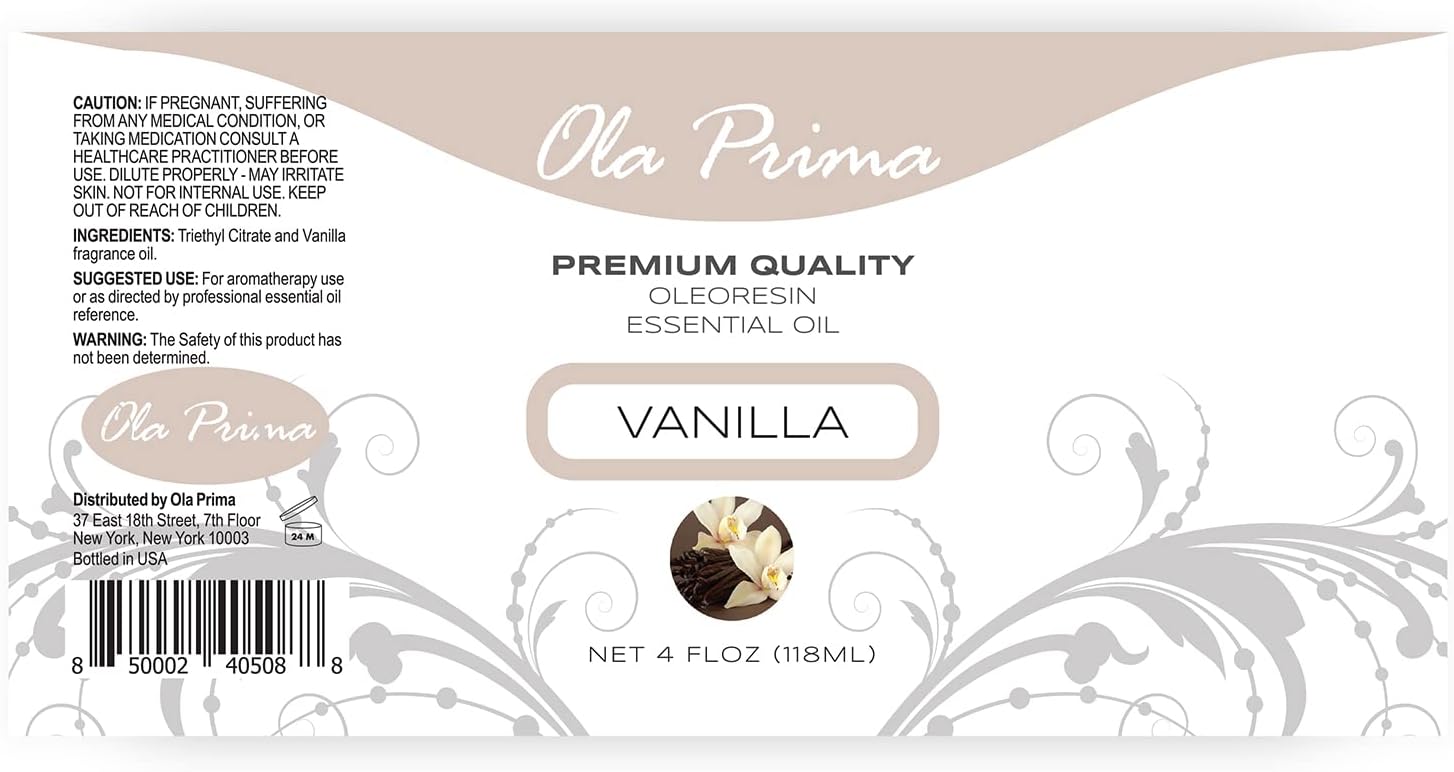 Ola Prima Vanilla 4oz