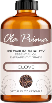 Ola Prima Oils 8oz - Clove Essential Oil - 8 Fluid Ounces