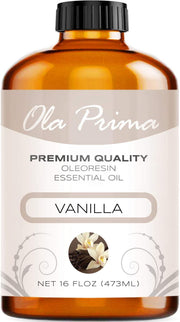 Ola Prima Oils 16oz - Vanilla Essential Oil - 16 Fluid Ounces