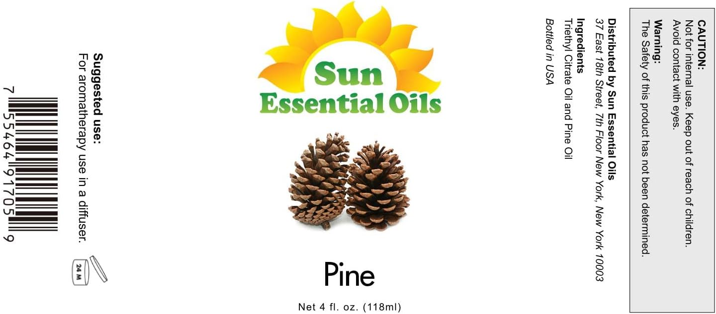 Sun Essential Oils Pine 4oz