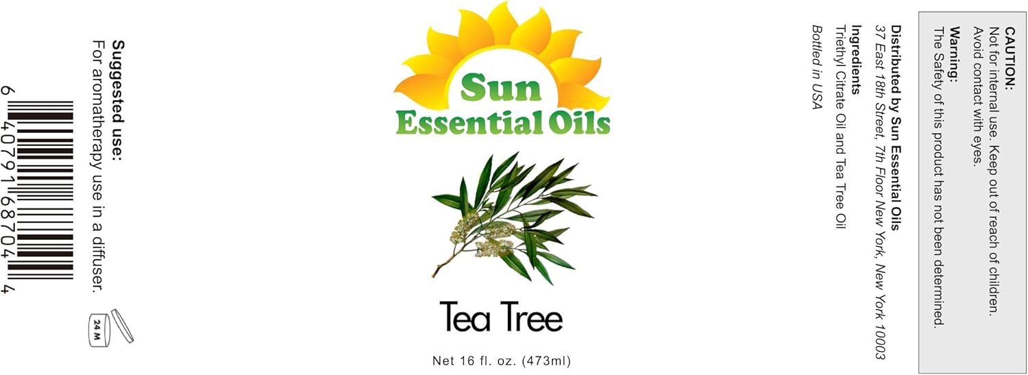 Sun Essential Oils Tea Tree 16oz