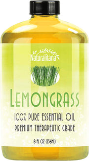 Best Lemongrass Essential Oil (8oz Bulk Lemongrass Oil) Aromatherapy Lemongrass Essential Oil for Diffuser, Soap, Bath Bombs, Candles, and More!.