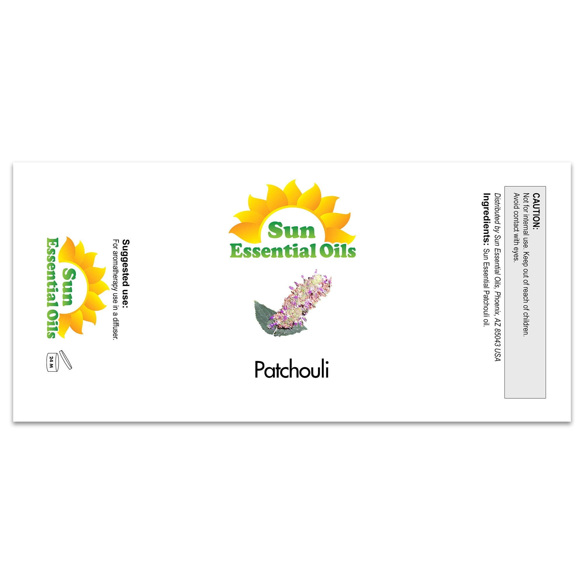 Sun Essential Oils Patchouli  4oz