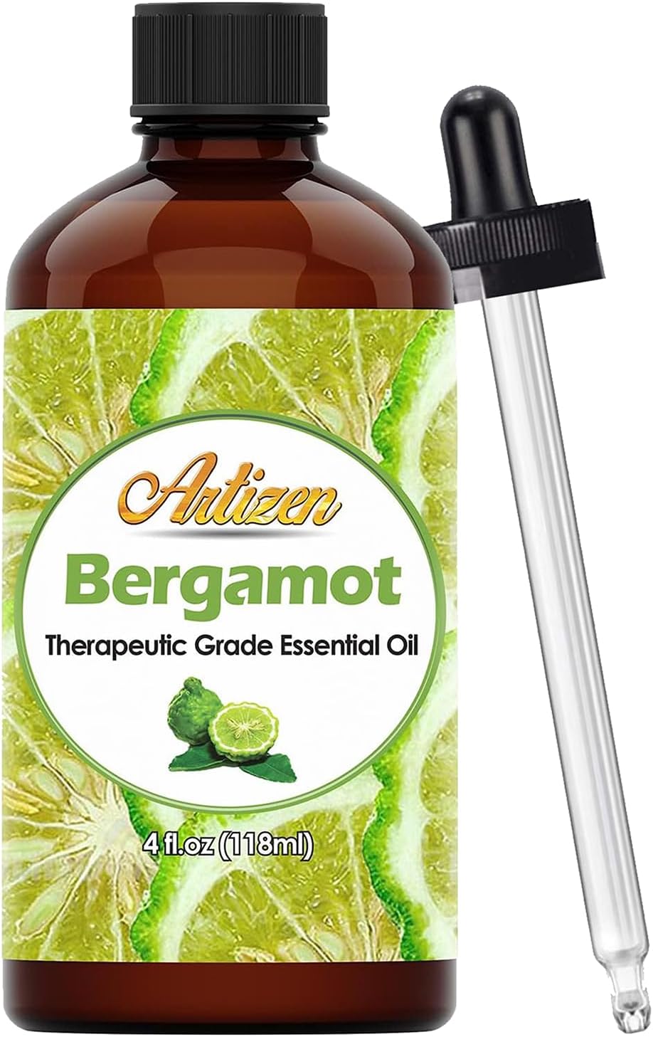 Artizen Bergamot Essential Oil 4oz – Bergamot Aromatherapy Oil