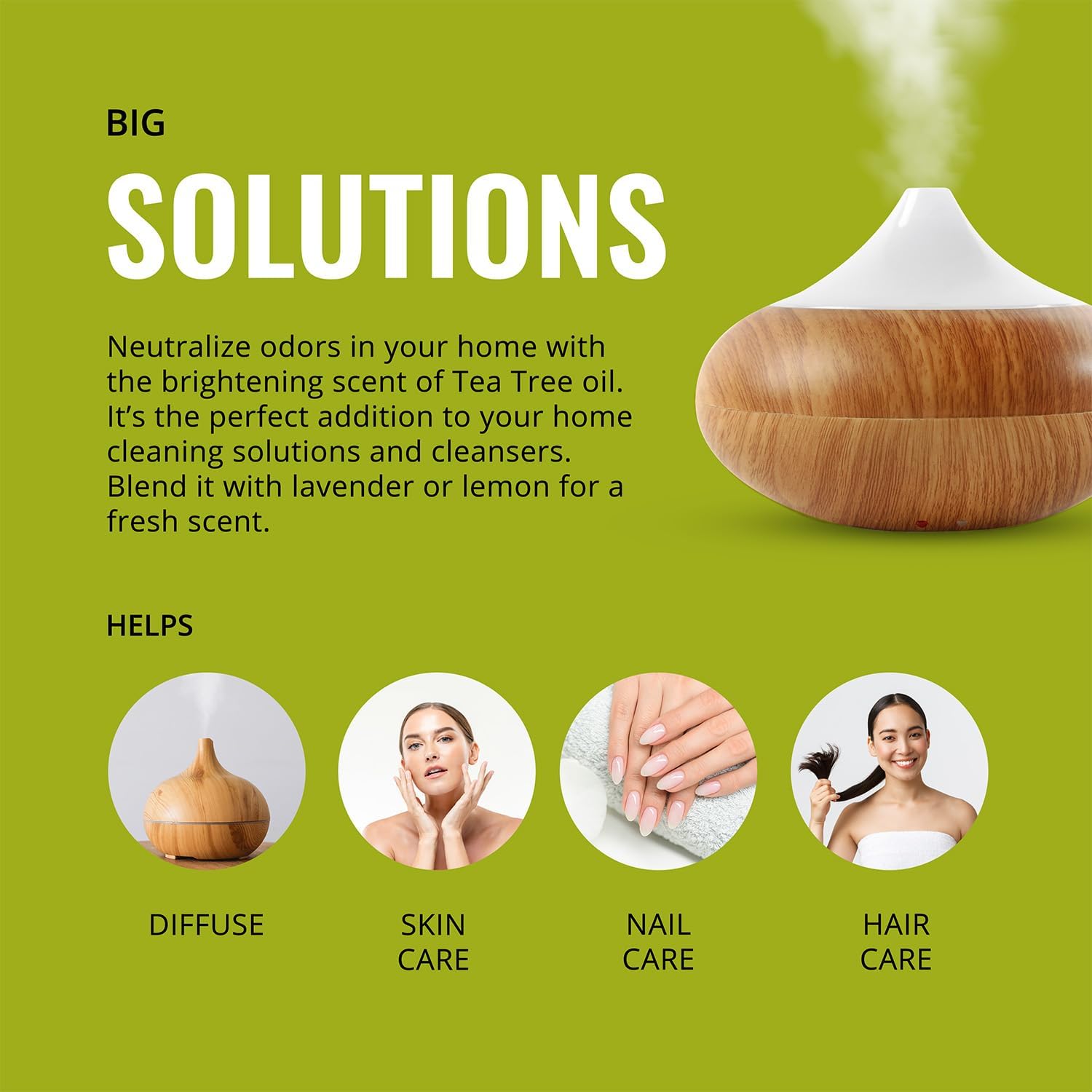 Lab Bulks Essential Oil Tea Tree (16oz ,2 Pack)