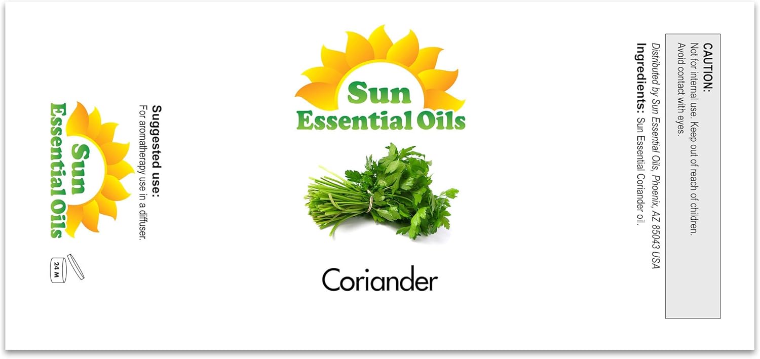 Sun Essential Oils Coriander 4oz