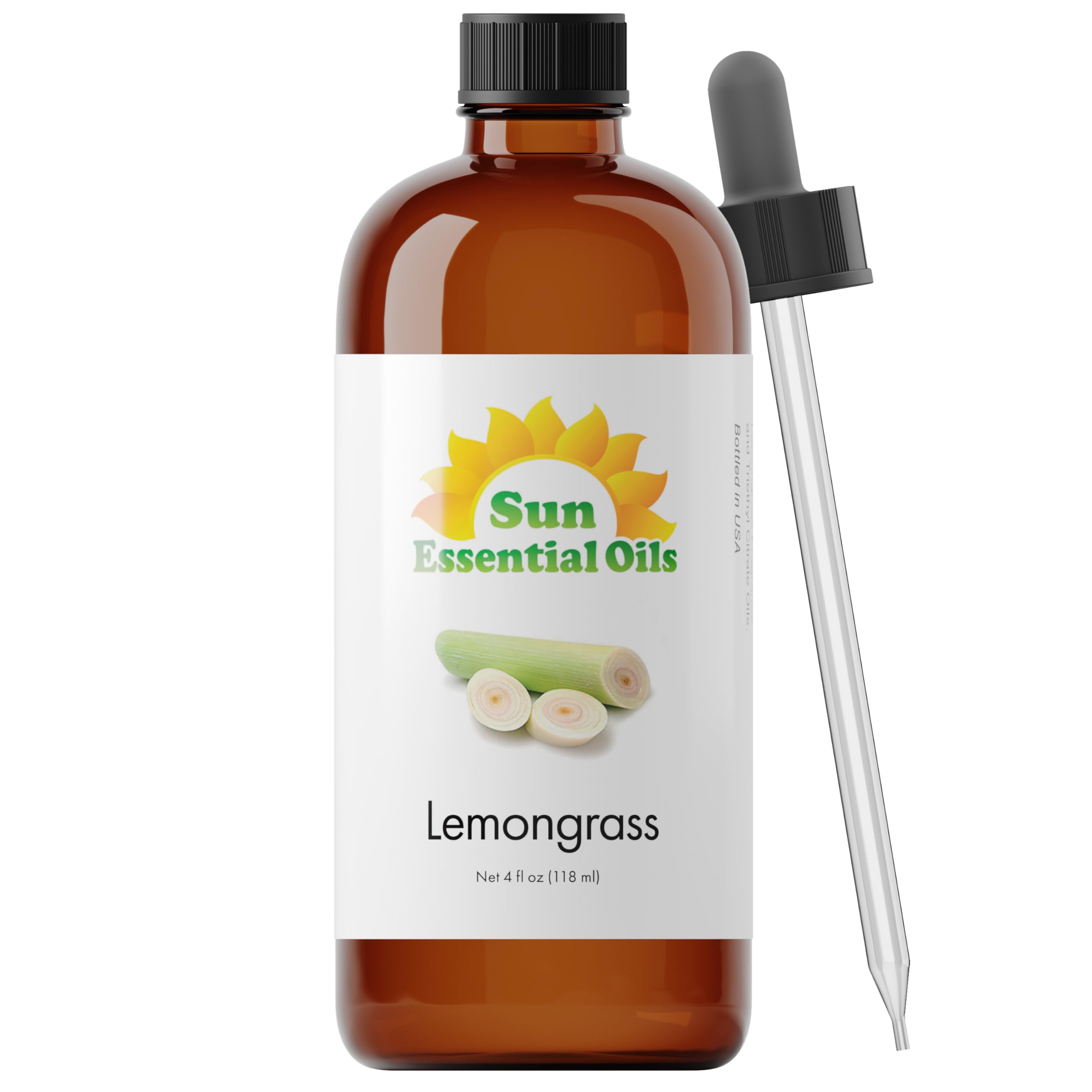 Sun Essential Oils Lemongrass 4oz