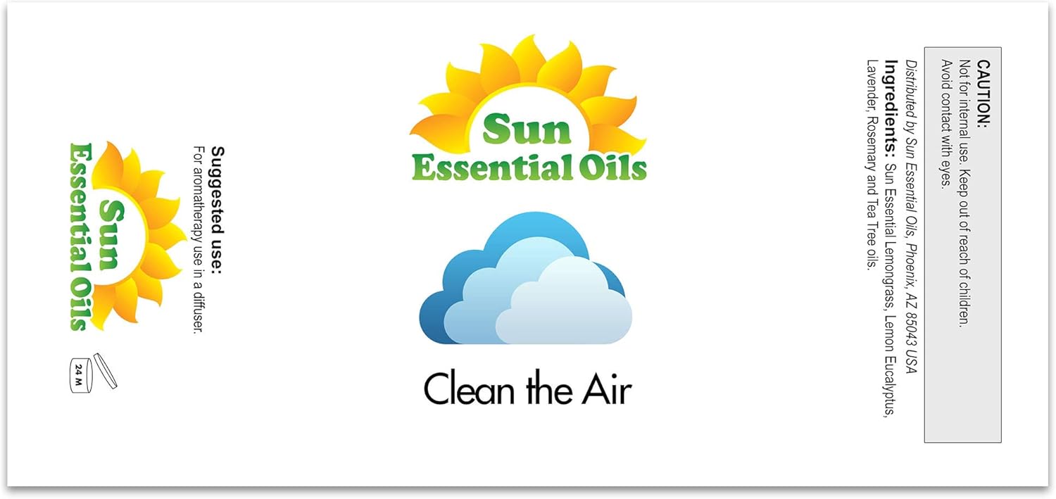 Sun Essential Oils Clean the Air 16oz