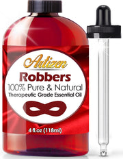Artizen Robbers Blend Essential Oil - Therapeutic Grade for Aromatherapy, Relaxation, Skin Therapy & More Eyedropper -1 fl oz - Aromatherapy Essential Oil