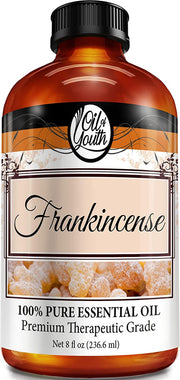 Oil of Youth Essential Oils 8oz - Frankincense Essential Oil - 8 Fluid Ounces