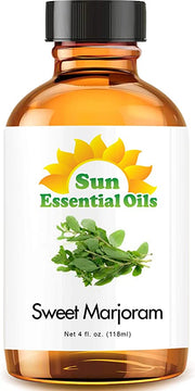 Sun Essential Oils 4oz - Marjoram (Sweet) Essential Oil - 4 Fluid Ounces