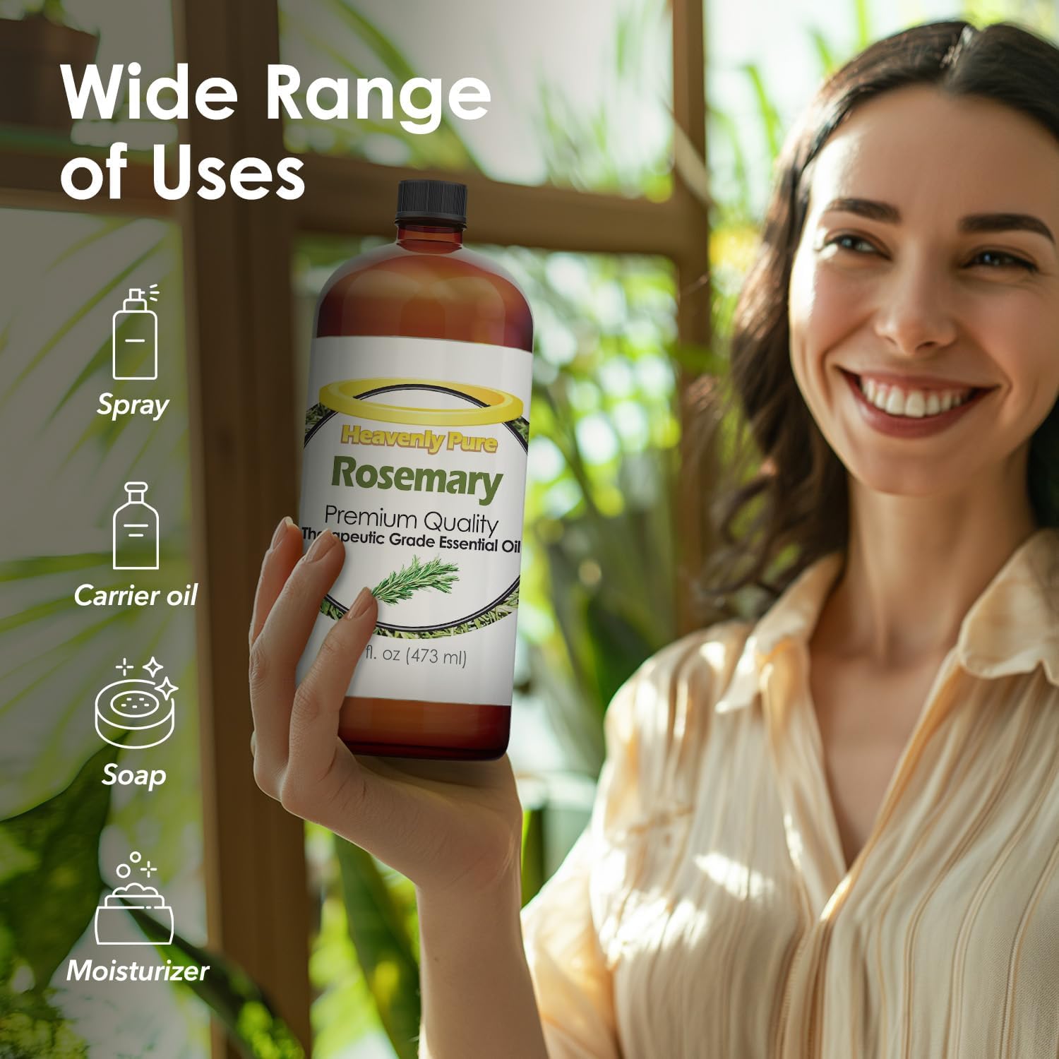 Heavenly Pure Rosemary 16oz