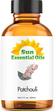 Sun Essential Oils 2oz - Patchouli Essential Oil - 2 Fluid Ounces