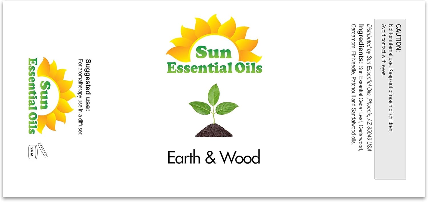Sun Essential Oils Earth & Wood 4oz